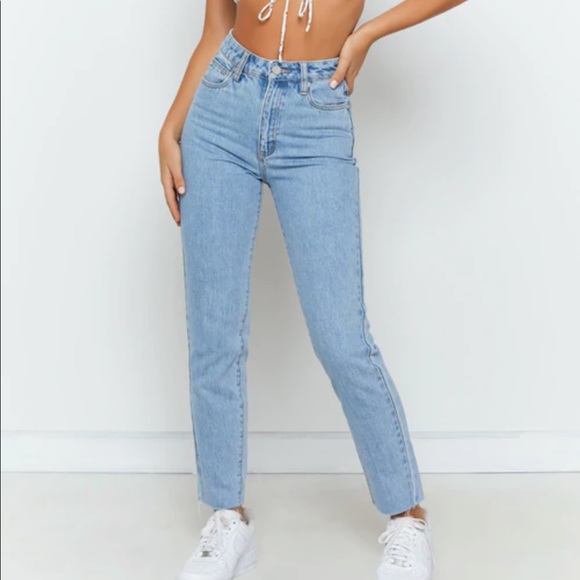 Abrand A94 High Slim straight leg jeans - Picture 4 of 5